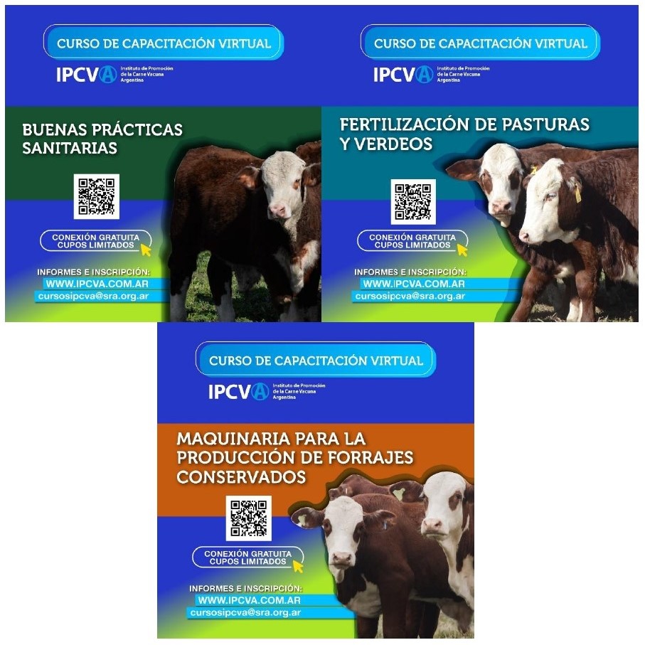 Cursos de Capacitación Virtual Gratuitos-IPCVA-SRA