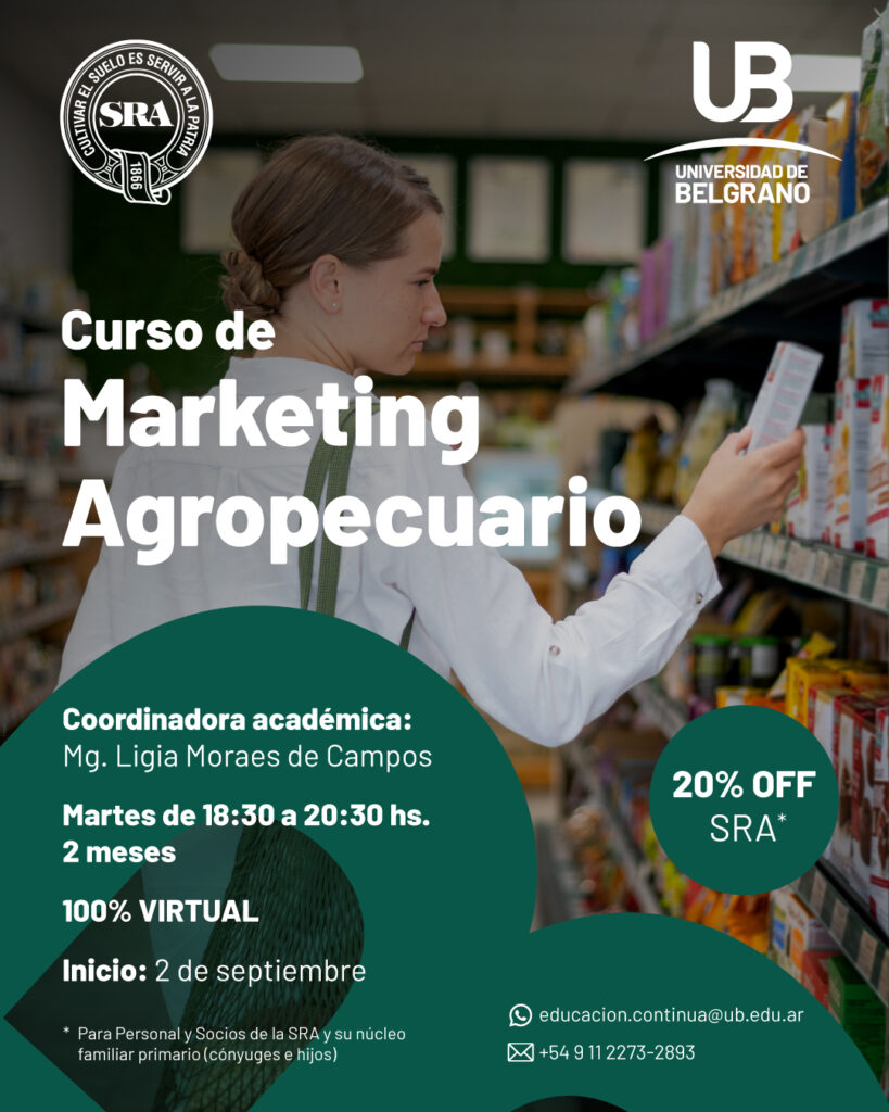 Curso Marketing Agropecuario (SRA-Univ de Belgrano) Curso Marketing Agropecuario (SRA-Univ de Belgrano)