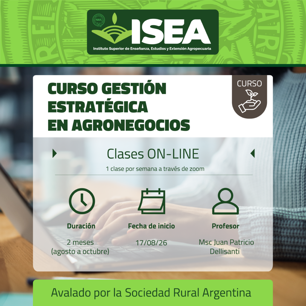 Gestión Estratégica en Agronegocios Gestión Estratégica en Agronegocios